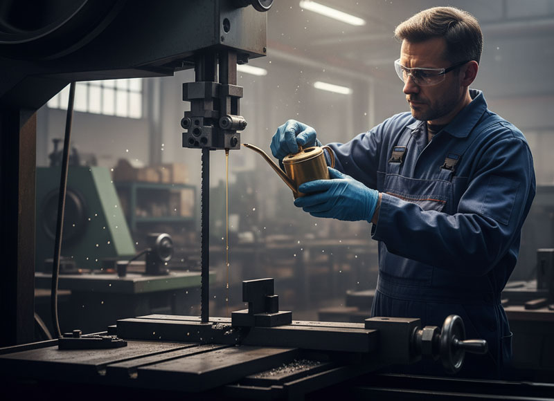 افزایش عمر تیغ اره نواری با نگهداری اصولی