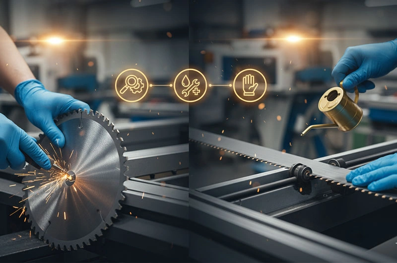 نکات کلیدی برای افزایش عمر تیغ اره دیسکی و نواری