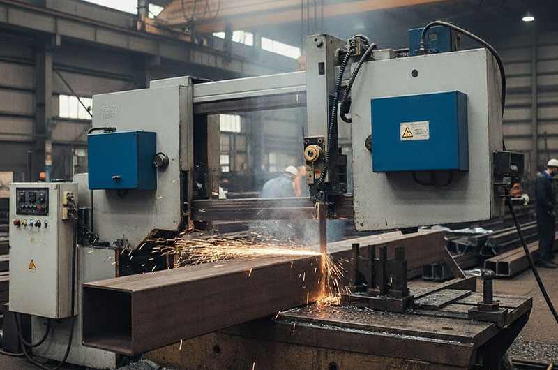 دستگاه اره‌ نواری آهن‌بر