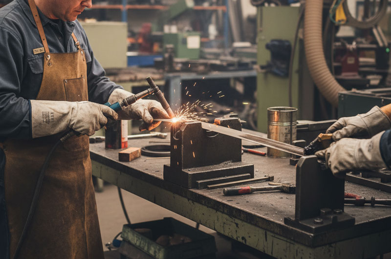 نگهداری از تیغ اره نواری؛ نکات حرفه‌ای افزایش طول عمر تیغ اره